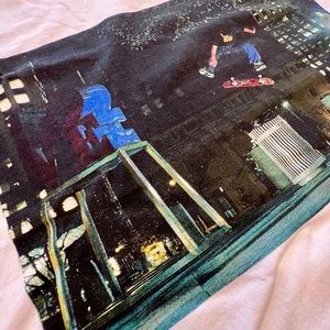 Dc shoes “Brian winning” switch heel flip shirt